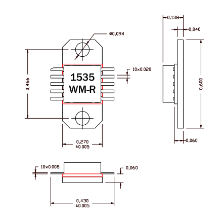 AM153540WM-EM-R與HMC609LC4放大器的區別及優勢 AM153540WM-EM-R與HMC609LC4放大器的區別及優勢