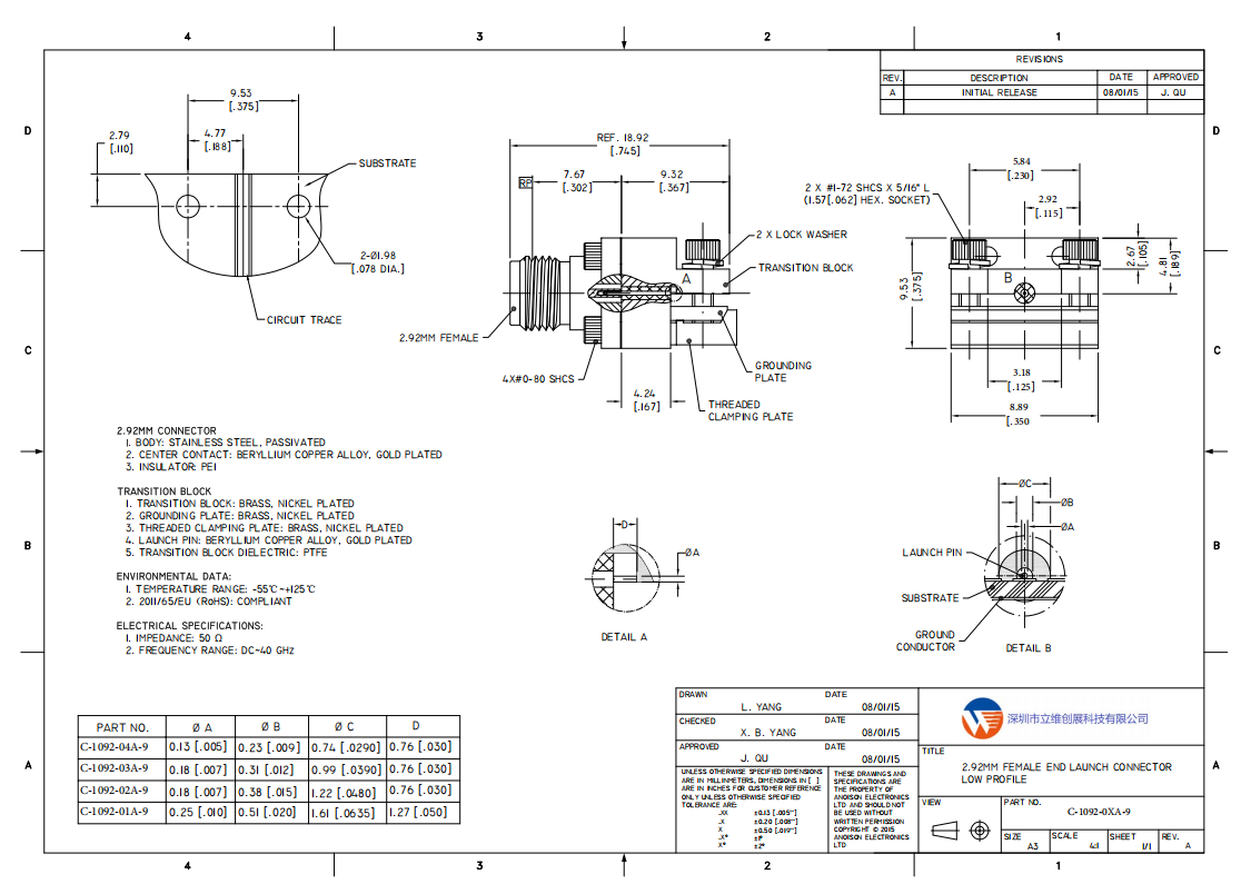C-1092-0XA-9 C-1092-0XA-9