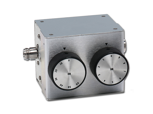 117A手動步進衰減器（N，SMA，DC-4 / 18 GHz，0-69 / 1 dB）