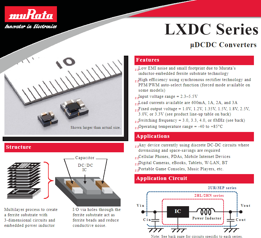 村田LXDC系列電源模塊停產如何替代