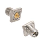 2.92mm K型板對板微波適配連接器40GHz